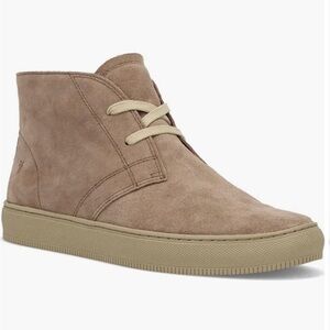 Frye Men's Astor Suede Chukka Boots Mushroom NWT